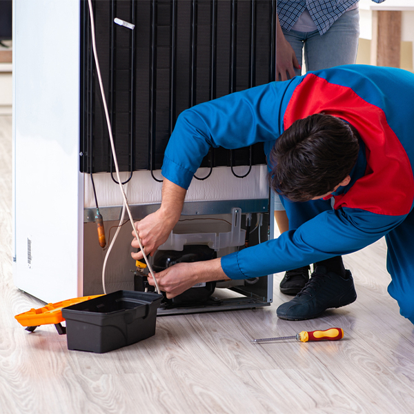 how much do you charge for refrigerator repair services in Mcville ND